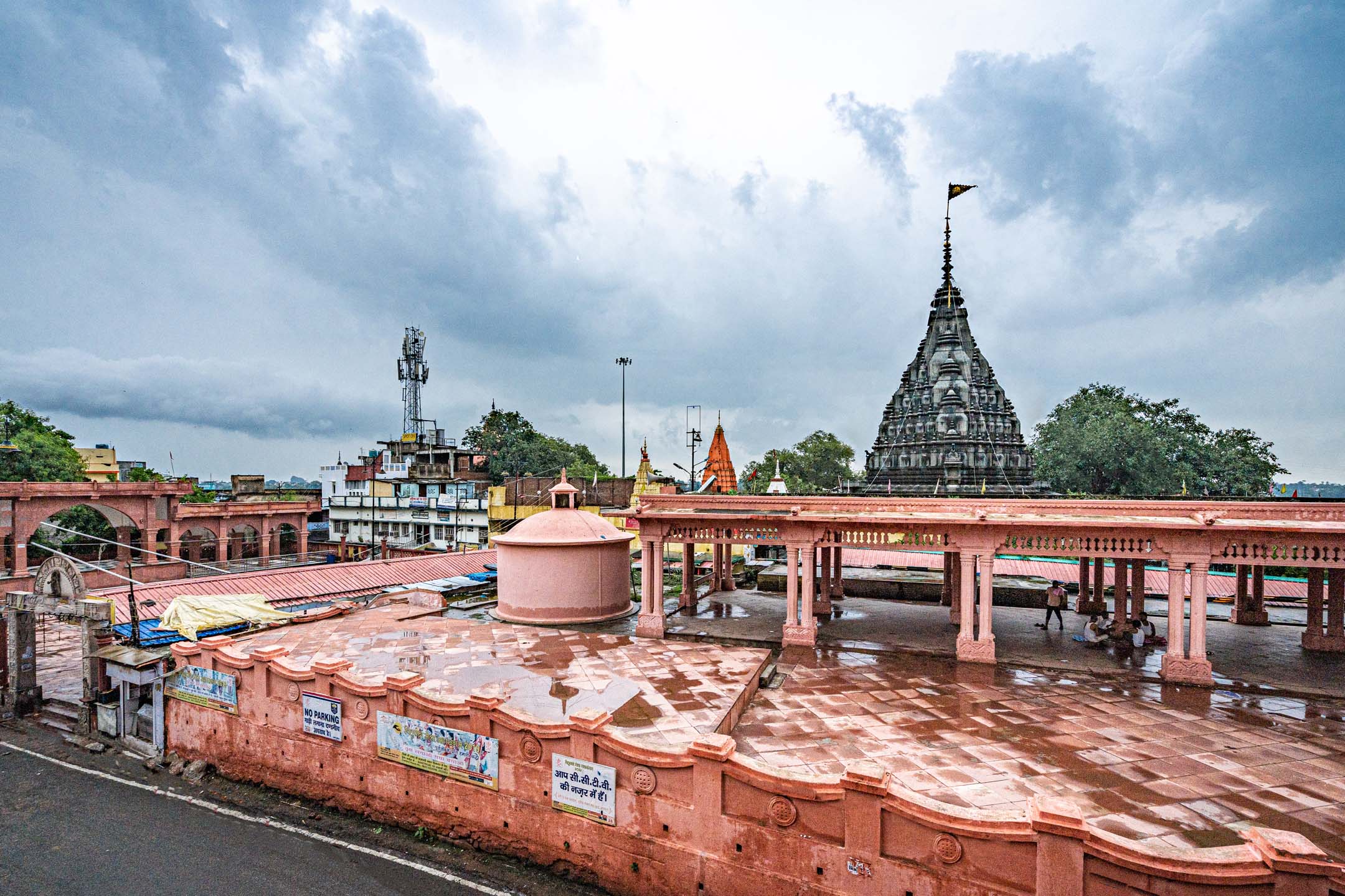 Shiva shrine architecture on the Ramayan trail